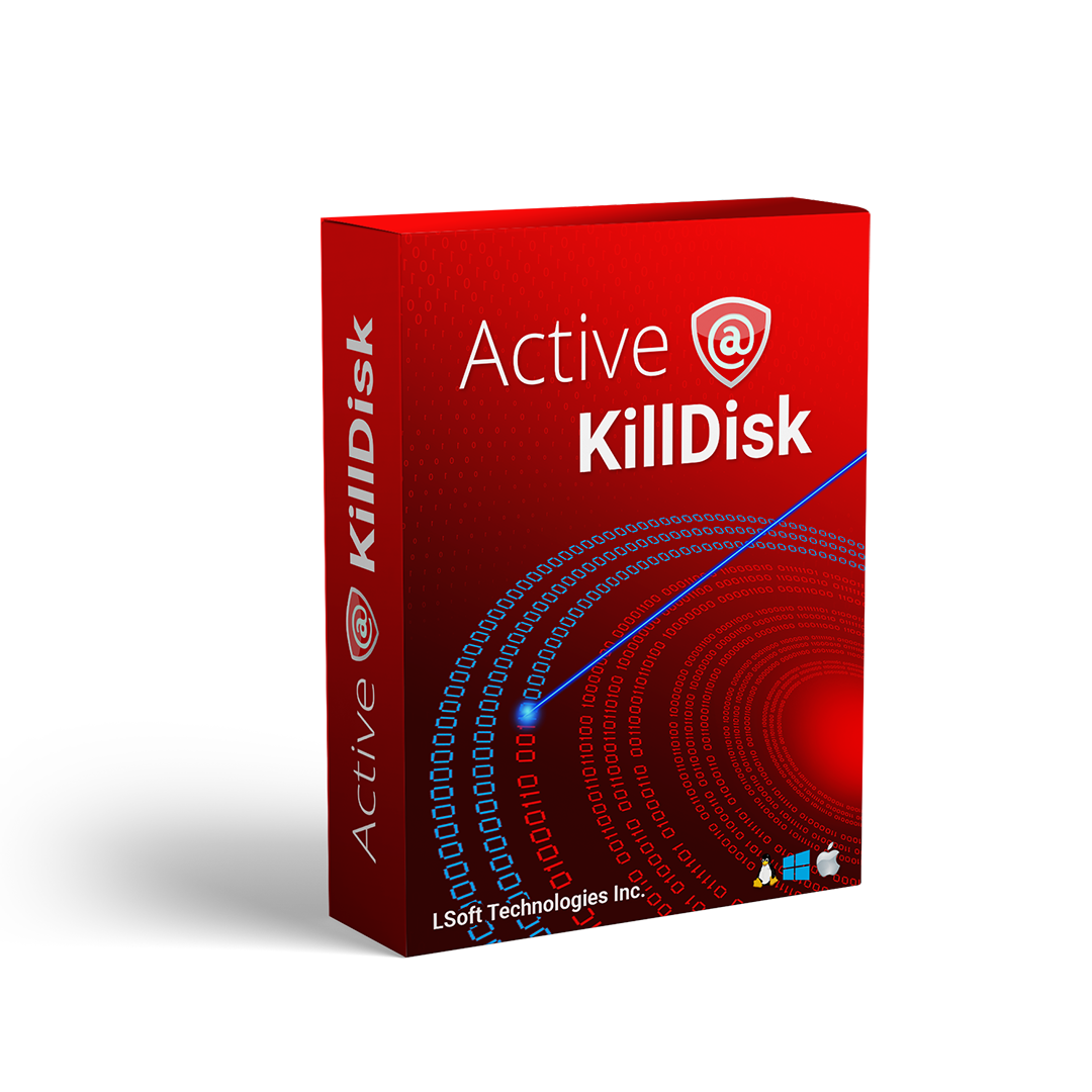 Cleanly wipe away data from your hard drives with Active@ KillDisk